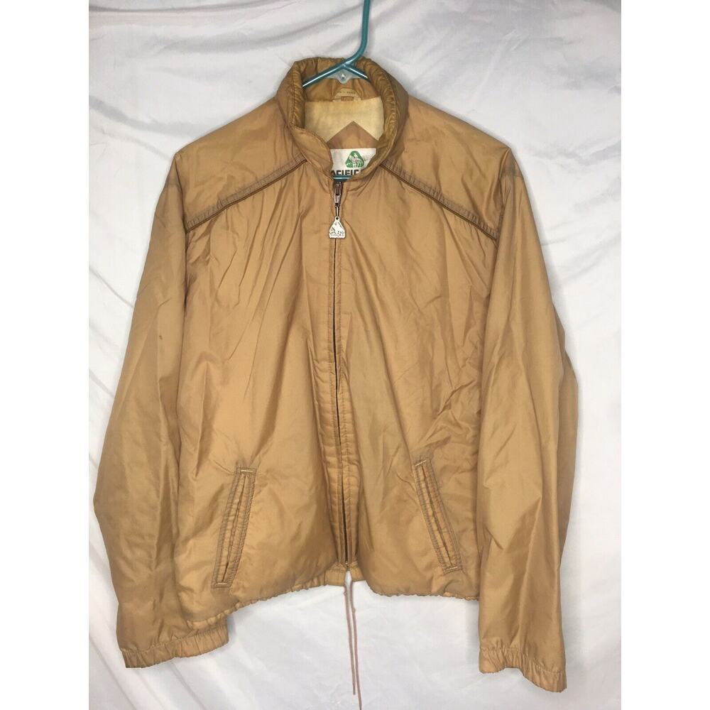 Pacific Trail Sportswear Jacket Windbreaker Hoodie Flannel Lined Small Vintage